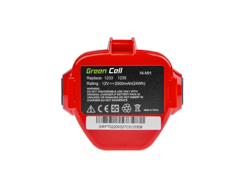 Green Cell (PT02) baterija 2000mAh/12V za Makita 1050D/4191D/6271D/6835D/8413D
