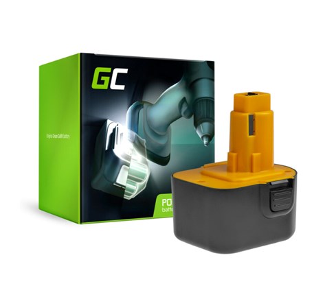 Green Cell (PT08) baterija 1500mAh/12V za Black&Decker CP12, FSL12  i DeWalt 2802K, DC740KA