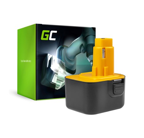 Green Cell (PT52) baterija 3000 mAh, DE9037 PS130 za DeWalt and Black&Decker 12V 3000 mAh