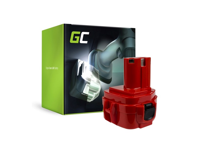 Green Cell (PT182) baterija 1500mAh/12V za Makita 1050D/4191D/6213D/6313D/6317D/6835D/6916D/6918D