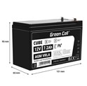 Green Cell (AGM05) baterija AGM 12V/7.2Ah