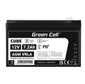 Green Cell (AGM05) baterija AGM 12V/7.2Ah
