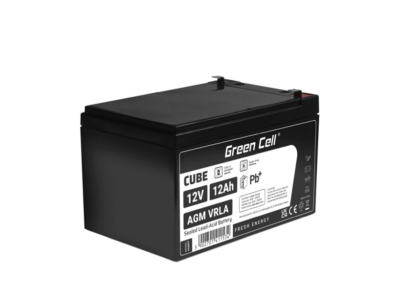 Green Cell (AGM07) baterija AGM 12V/12Ah