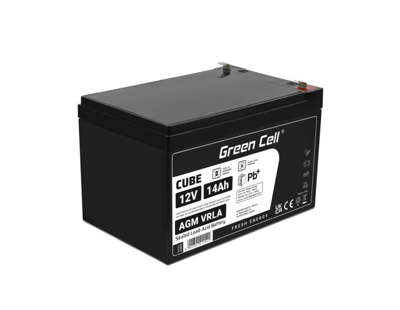 Green Cell (AGM08) baterija AGM 12V/14Ah