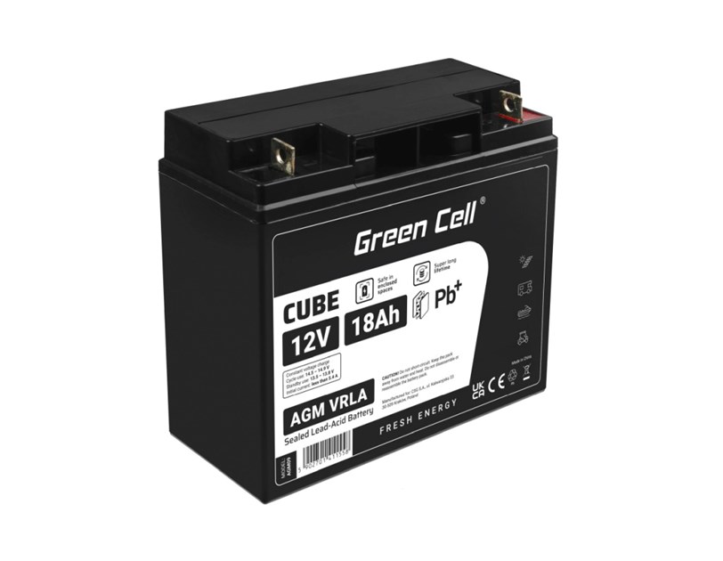 Green Cell (AGM09) baterija AGM 12V/18Ah