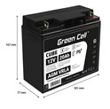 Green Cell (AGM10) baterija AGM 12V/20Ah