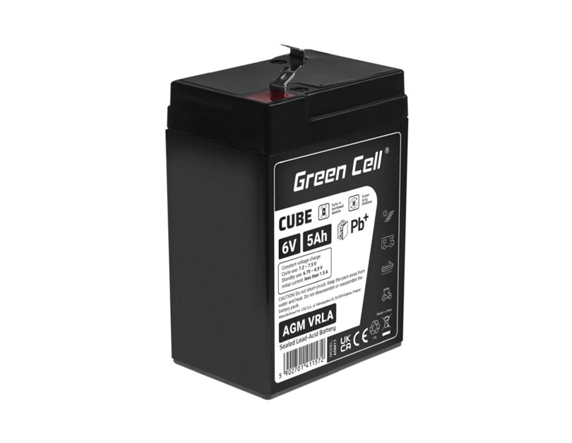 Green Cell (AGM11) baterija AGM 6V/5Ah