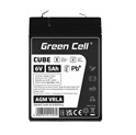 Green Cell (AGM11) baterija AGM 6V/5Ah