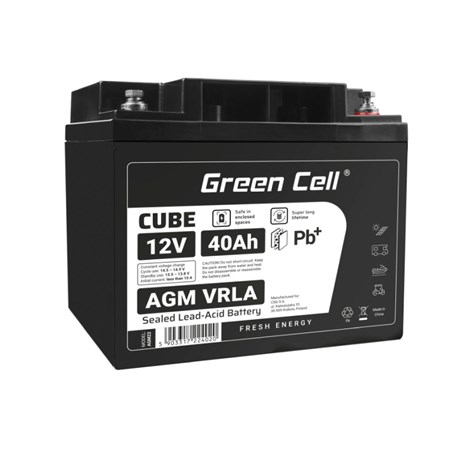 Green Cell (AGM22) baterija AGM 12V/40Ah