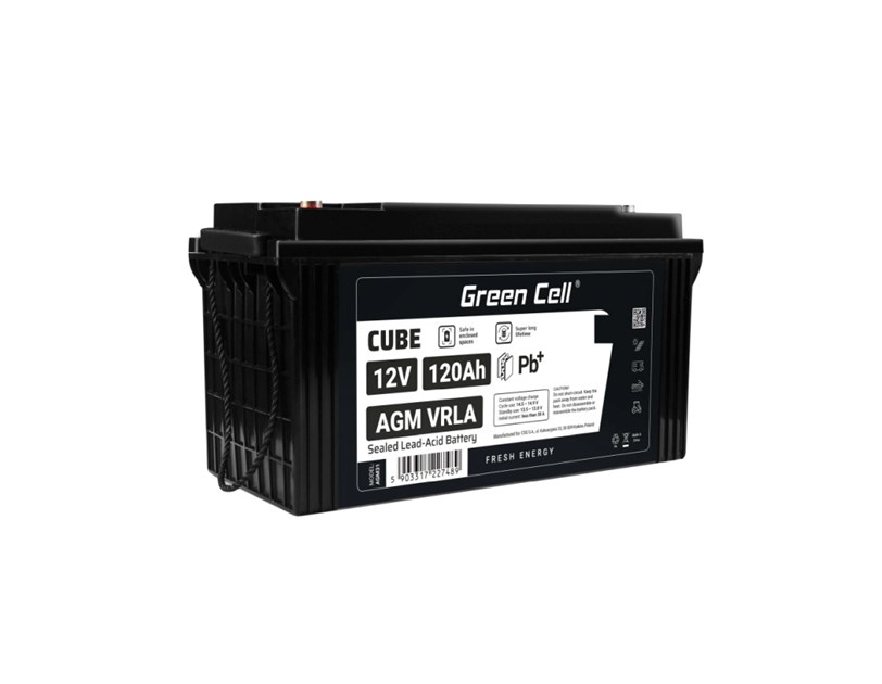 Green Cell (AGM31) akumulator 12V/120Ah
