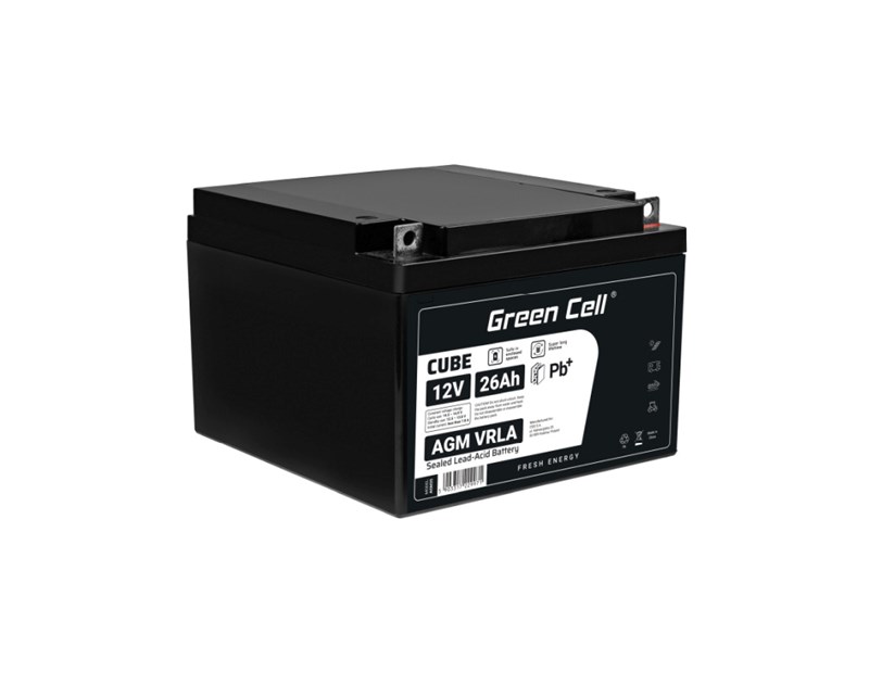 Green Cell (AGM35) baterija AGM 12V/26Ah