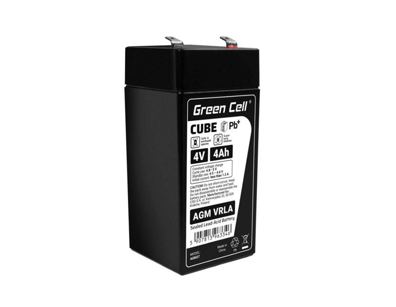 Green Cell (AGM37) baterija AGM 4V/4Ah
