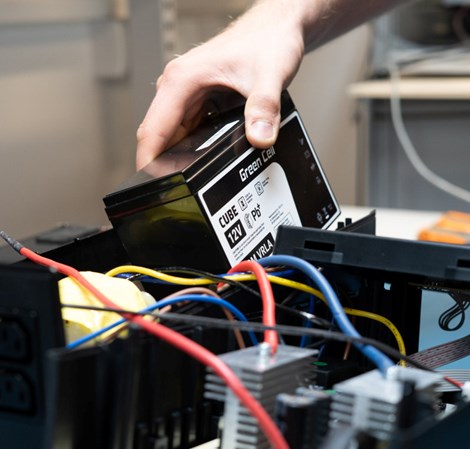 Green Cell (AGM43) baterija AGM 12V/3.4Ah