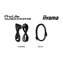 IIYAMA 24" XUB2493HS-B6 FHD (1920×1080) IPS, Pivot, 100Hz, 16:9, 0.5ms, 250 cd/m2, 1300:1, HDMI/DP, zvučnici, crni