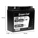 Green Cell (AGM54) baterija 12V/22Ah