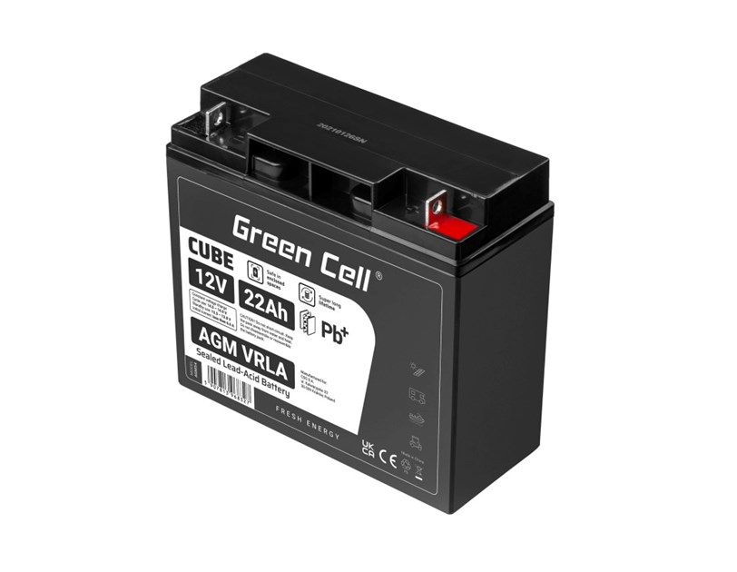 Green Cell (AGM54) baterija 12V/22Ah