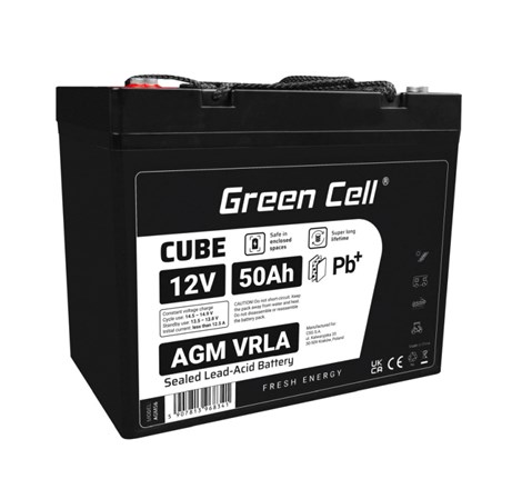 Green Cell (AGM56) baterija AGM 12V 50Ah