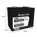 Green Cell (AGM56) baterija AGM 12V 50Ah