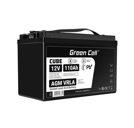 Green Cell (AGM58) baterija 12V/110Ah