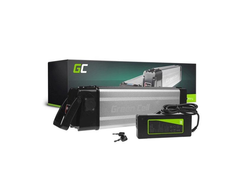 Green Cell (EBIKE03STD) baterija za El. bicikl & punjač Silverfish 36V 14.5Ah 522Wh