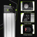 Green Cell (EBIKE03STD) baterija za El. bicikl & punjač Silverfish 36V 14.5Ah 522Wh