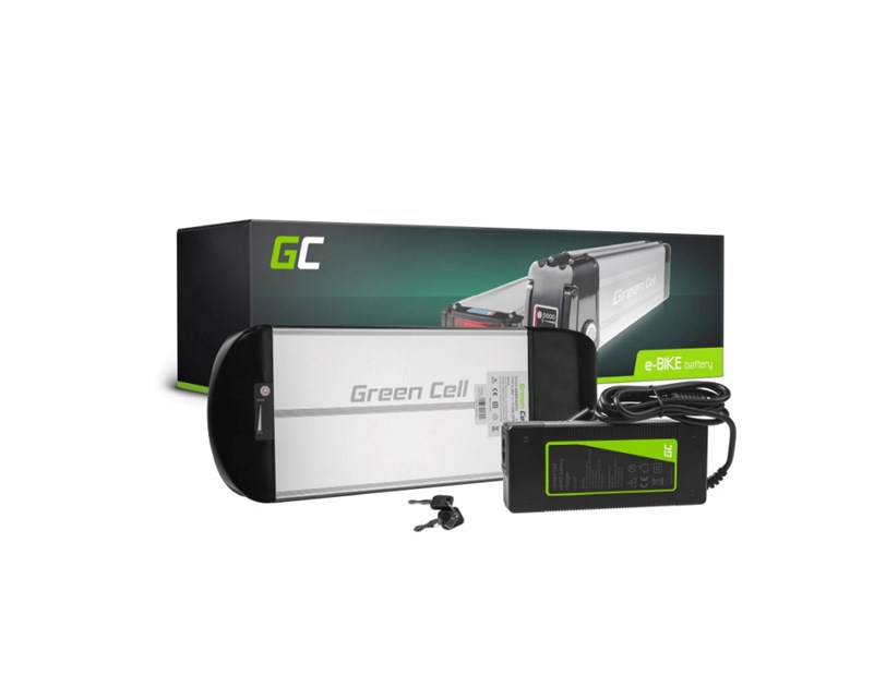 Green Cell (EBIKE52STD) baterija za El. bicikl & punjač 36V 10Ah