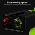 Green Cell strujni inverter 12V na 230V, 300W/600W, za peći i pumpe za centralno grijanje (INV07)