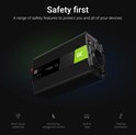 Green Cell strujni inverter 12V na 230V, 300W/600W, za peći i pumpe za centralno grijanje (INV07)