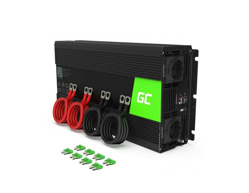 Green Cell strujni inverter 24V na 230V, 2000W/4000W (INV26)