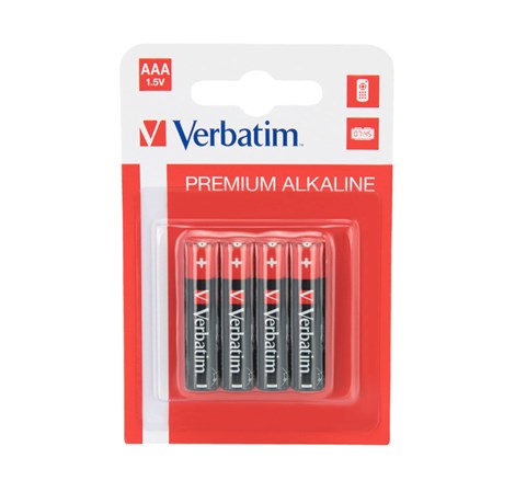 Verbatim AAA-LR03 Micro alkalna baterija (4 komada) blister pakiranje