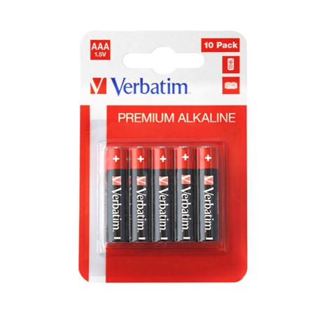 Verbatim AAA-LR03 Micro alkalna baterija (10 komada) blister pakiranje