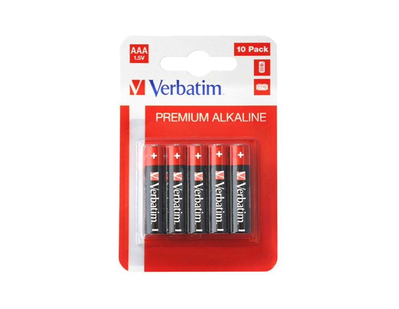 Verbatim AAA-LR03 Micro alkalna baterija (10 komada) blister pakiranje