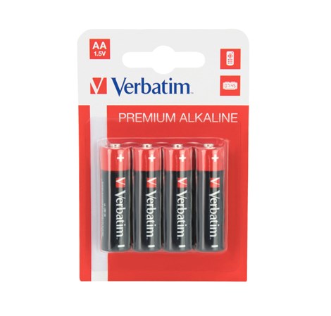 Verbatim AA-LR6 Mignon alkalna baterija (4 komada) blister pakiranje