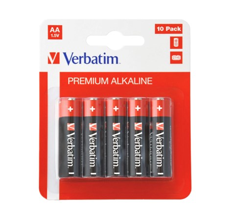Verbatim AA-LR6 Mignon alkalna baterija (10 komada) blister pakiranje