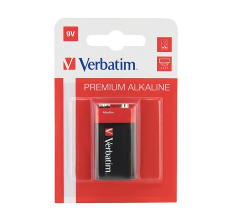 Verbatim 9V-6LR61 alkalna baterija (1 komad)