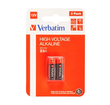 Verbatim 23A (MN21/A23) alkalna baterija, 12V (2 kom./pakiranje)