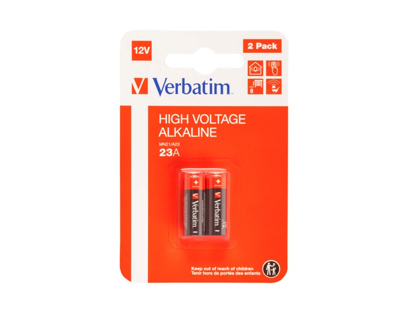 Verbatim 23A (MN21/A23) alkalna baterija, 12V (2 kom./pakiranje)
