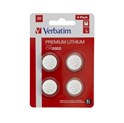 Verbatim CR2032 Lithium baterija, 3V (4 kom./pakiranje)