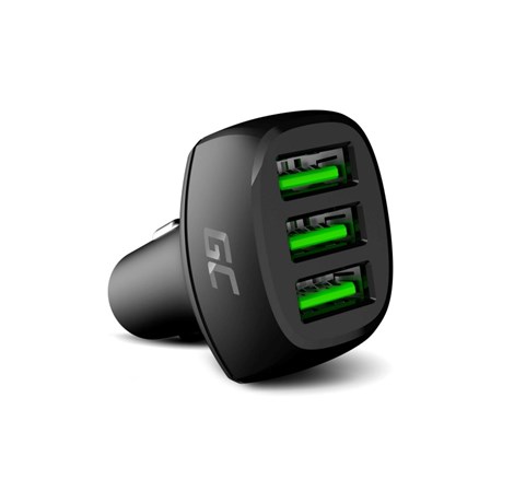 Green Cell auto punjač 54W PowerRide (CADGC01), 3xUSB-A, ultra charge