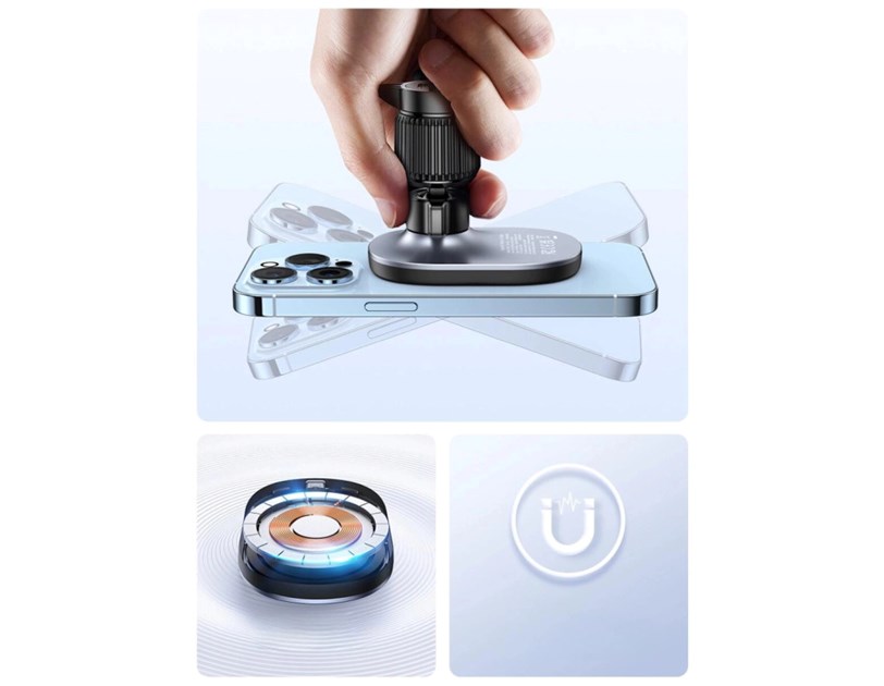 UGREEN MagSafe auto punjač 15W, USB-C, magnetni, bežični/indukcijski, crni