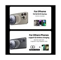UGREEN MagSafe auto punjač 15W, USB-C, magnetni, bežični/indukcijski, crni