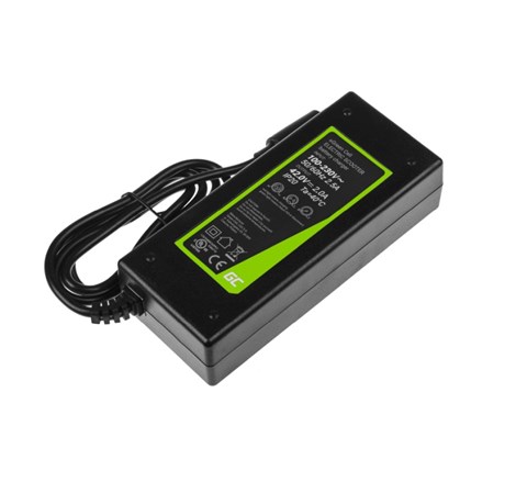 Green Cell (SAD01) punjač za Xiaomi Mijia M365, M365 Pro / Segway Ninebot ES1, ES2, ES3, ES4 / Lime / Hive / Bird, 42V