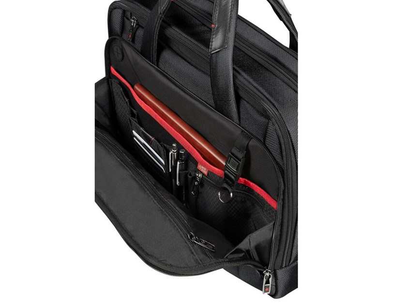 Samsonite PRO-DLX 5 torba za 15.6" prijenosnik, 17/23 L, crna