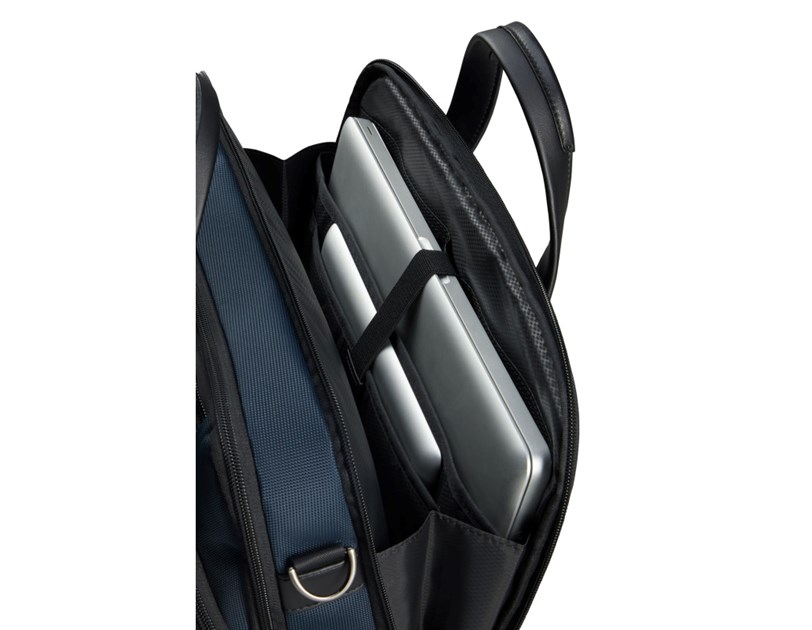 Samsonite Urban-Eye torba za 15.6" prijenosnik, s pretincom za 10,5" tablet, 18 L, plava
