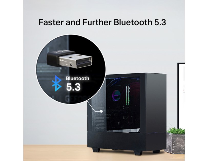 MERCUSYS MA530 Nano Wireless Dual Band USB Adapter, bluetooth 5.3
