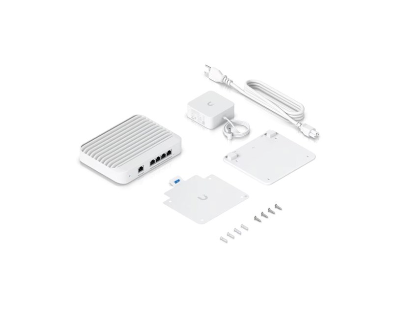Ubiquiti UniFi 5-Port full-managed Multi-Gigabit-Layer-2-Switch, PoE support, 4x 10 Gbit/s Ethernet, 1x Gigabit Ethernet (USW-Flex-XG)