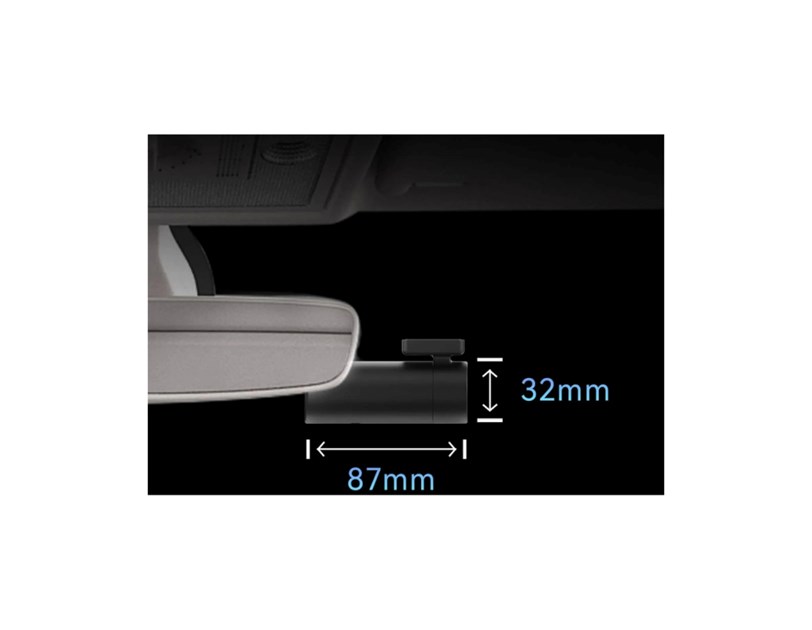 DDPAI Mini Pro auto kamera za snimanje vožnje, 1296p, 140°, crna