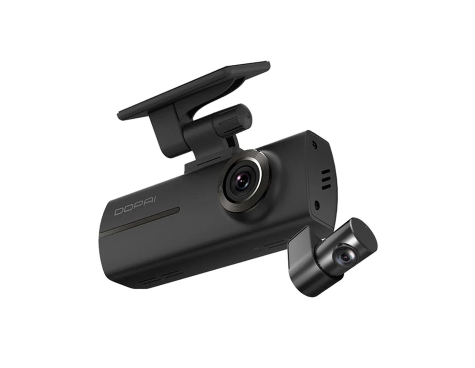 DDPAI N1 Dual auto kamera za snimanje vožnje, 1296p, 140°, crna