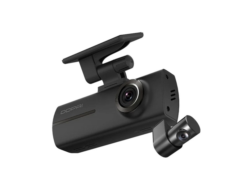 DDPAI N1 Dual auto kamera za snimanje vožnje, 1296p, 140°, crna
