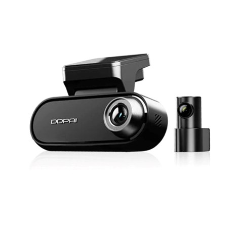 DDPAI N5 auto kamera za snimanje vožnje, 4K UHD, 140°, crna